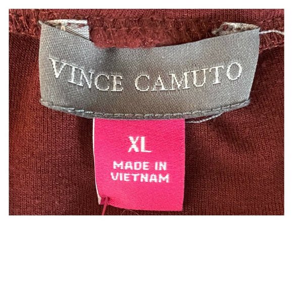 Vince Camuto Sleeveless Mulberry Knit Turtleneck Size XL - Picture 3 of 4